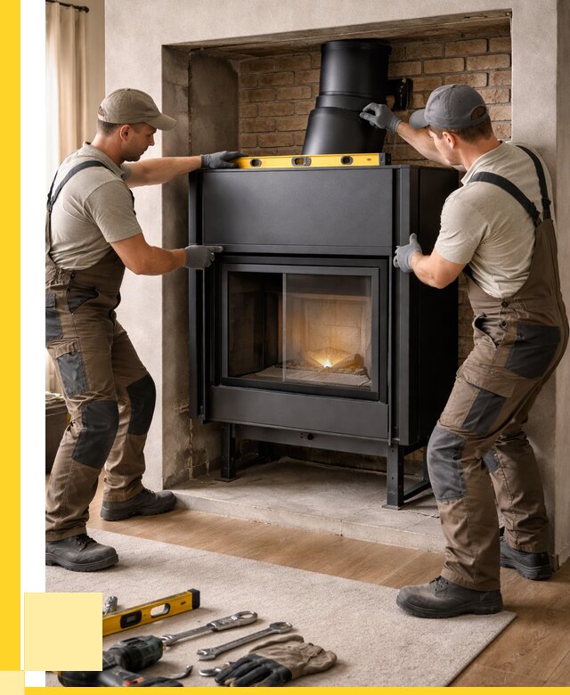 Установка каминных топок в Скопине под ключ от 18758 р. | ЭриданСкп