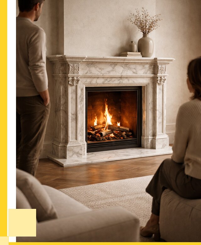 Мраморные камины под ключ в Скопине от 260525 р. | ЭриданСкп