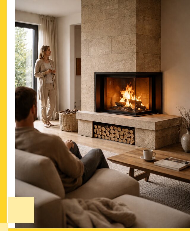 Угловые камины из кирпича установка в Скопине от 156315 р. ЭриданСкп