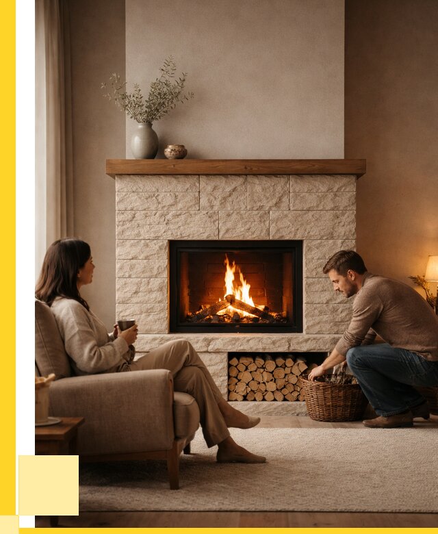 Камины для дома в Скопине под ключ от 156315 р. | ЭриданСкп