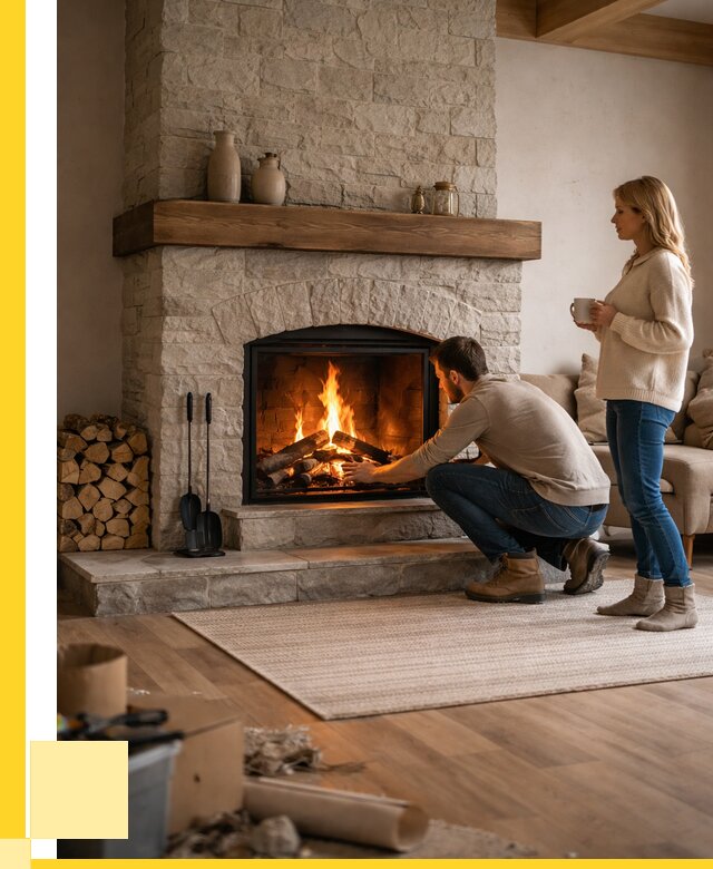 Камины для загородного дома в Скопине от 364735 р., ЭриданСкп