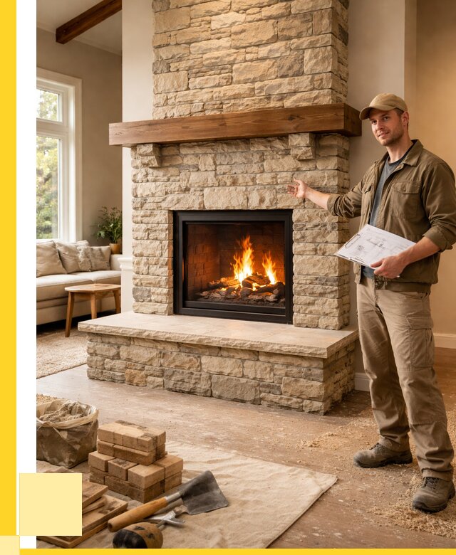 Камины под ключ в Скопине от 187578 р. | ЭриданСкп — установка