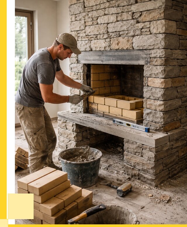 Кладка каминов и камина в Скопине от 26053 р. ЭриданСкп