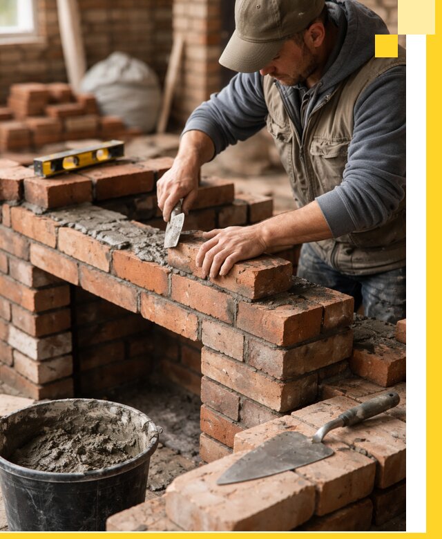 Кладка каминов под ключ в Скопине профессиональная отделка и монтаж