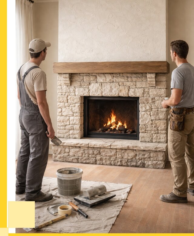 Отделка каминов в Скопине от 6774 р. под ключ | ЭриданСкп