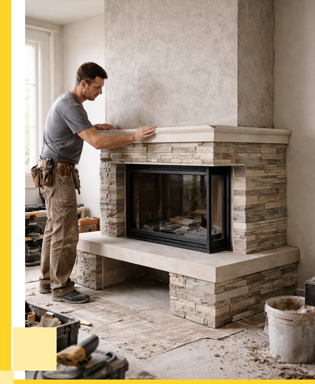 Изготовление каминов под ключ в Скопине от 156315 р. | ЭриданСкп