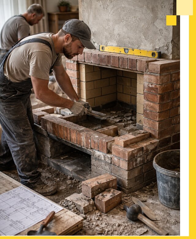 Изготовление и установка каминопечей под ключ в Скопине