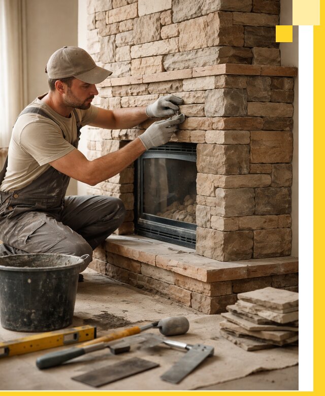 Проектирование и установка печей-каминов под ключ в Скопине