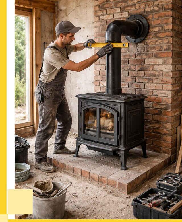 Монтаж печей установка банной печи в Скопине от 15632 р. | ЭриданСкп