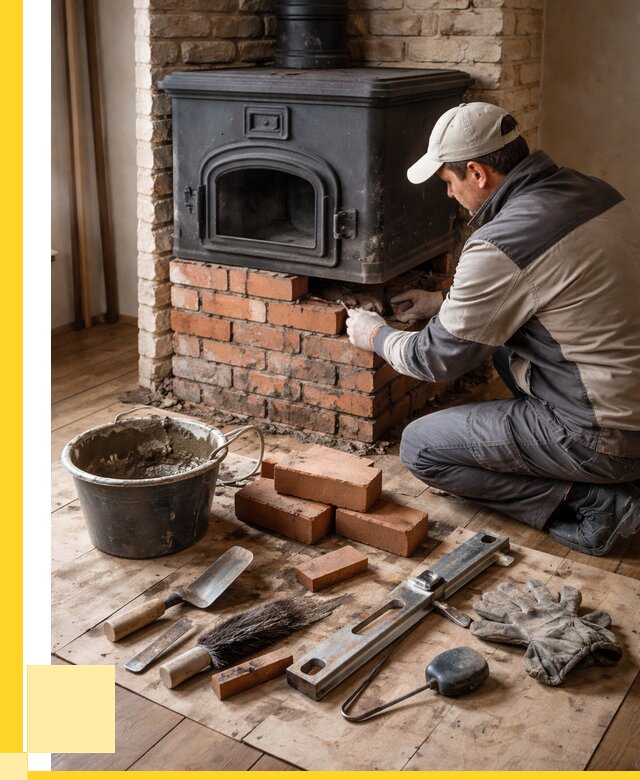 Ремонт печей в Скопине от 12505 р., услуги печника ЭриданСкп