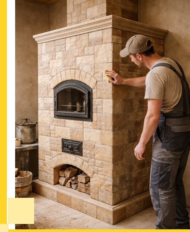 Облицовка печей в Скопине от 4689 р. под ключ | ЭриданСкп