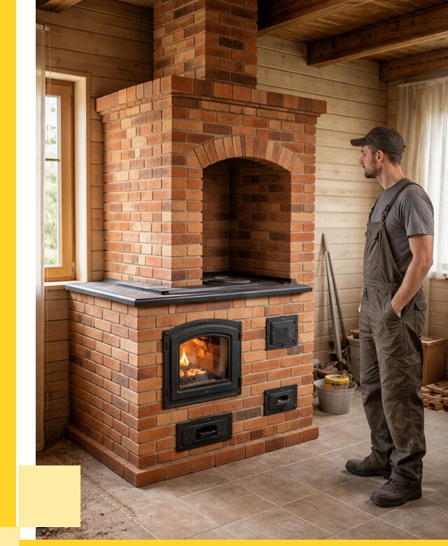 Кирпичные печи в Скопине: купить от 156315 р. | ЭриданСкп