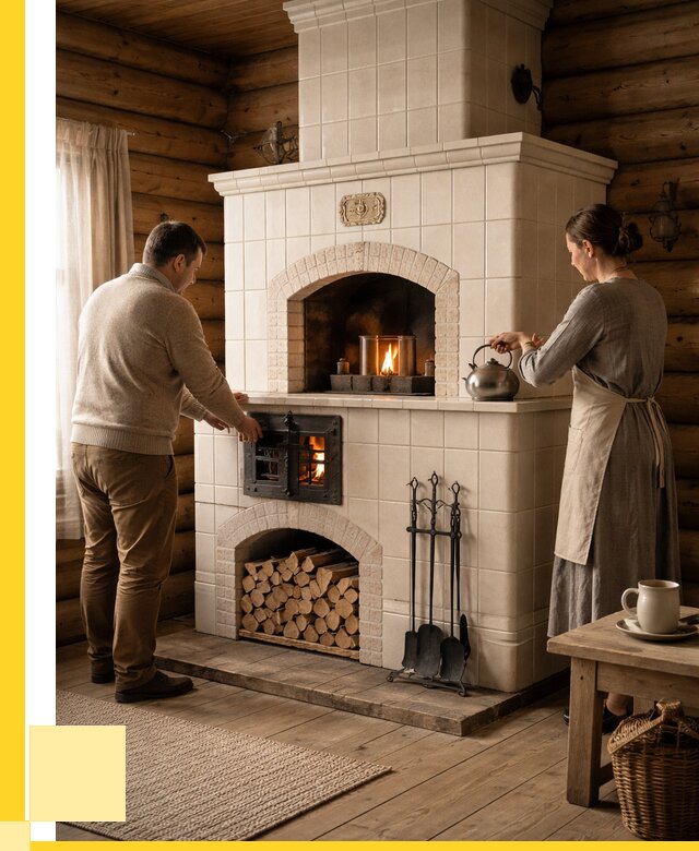 Русские печи в Скопине: установка от 156315 р. ЭриданСкп