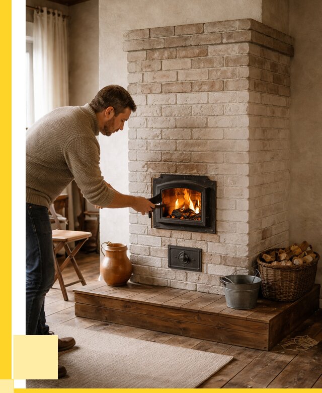 Печь голландка из кирпича в Скопине от 88579 р. | ЭриданСкп