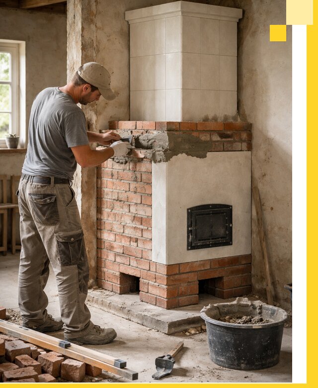 Изготовление и установка печей-голландок под ключ в Скопине