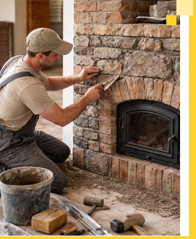 Печи для дома под ключ в Скопине, установка и доставка