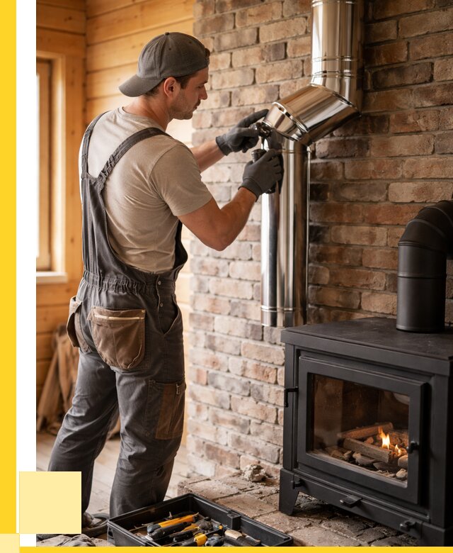Монтаж дымоходов для печей в Скопине от 7816 р. | ЭриданСкп