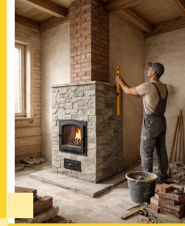 Печи и дымоходы под ключ в Скопине от 46895 р., ЭриданСкп