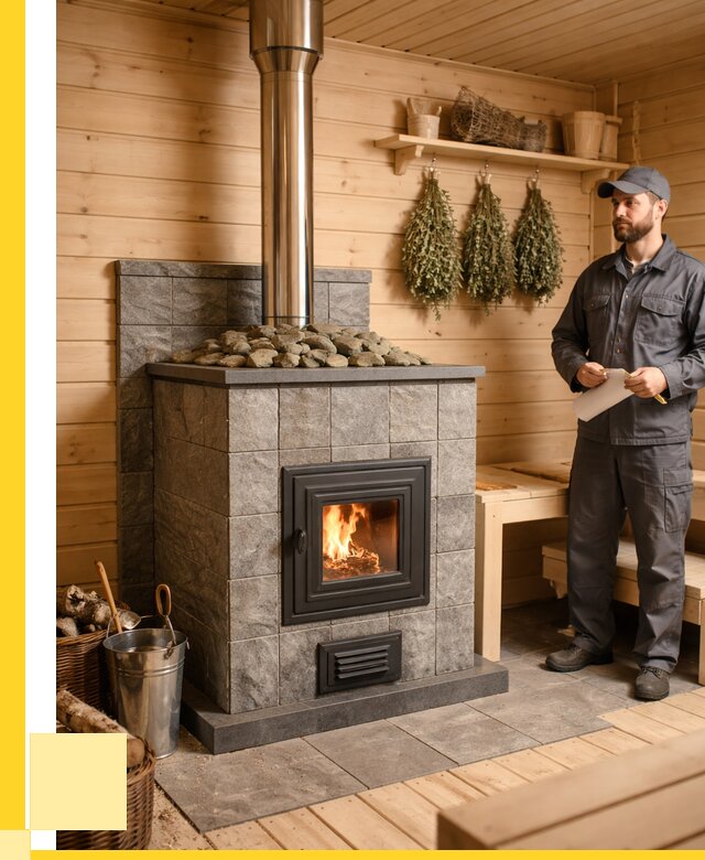 Печи для бани под ключ в Скопине от 125052 р. | ЭриданСкп