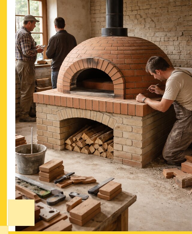 Помпейская печь дровяная для пиццы в Скопине | ЭриданСкп от 208420 р.