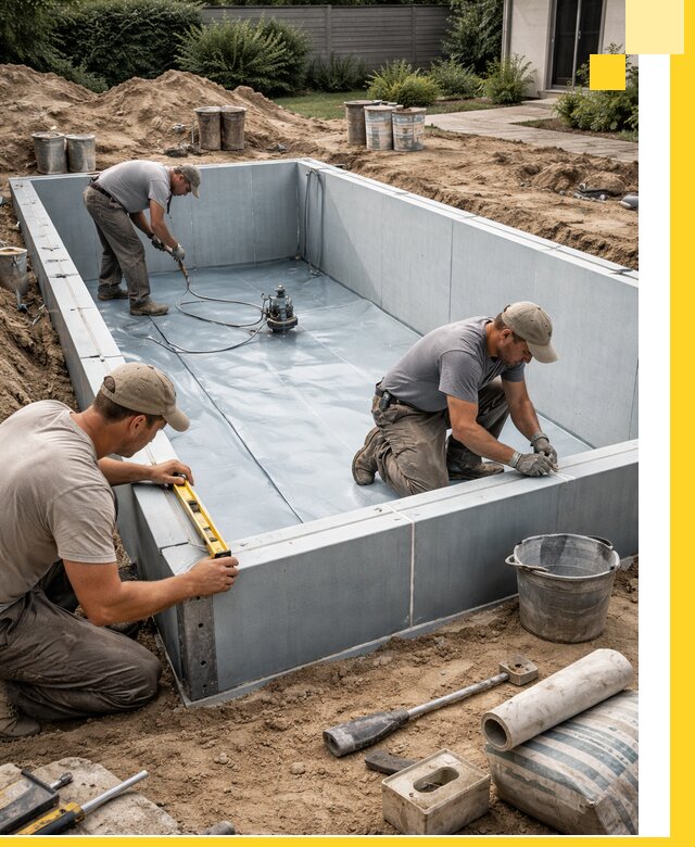 Профессиональный монтаж бассейнов под ключ в Скопине с гарантией