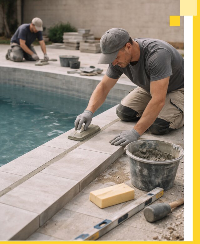 Отделка бассейнов в Скопине: декоративная отделка и гидроизоляция