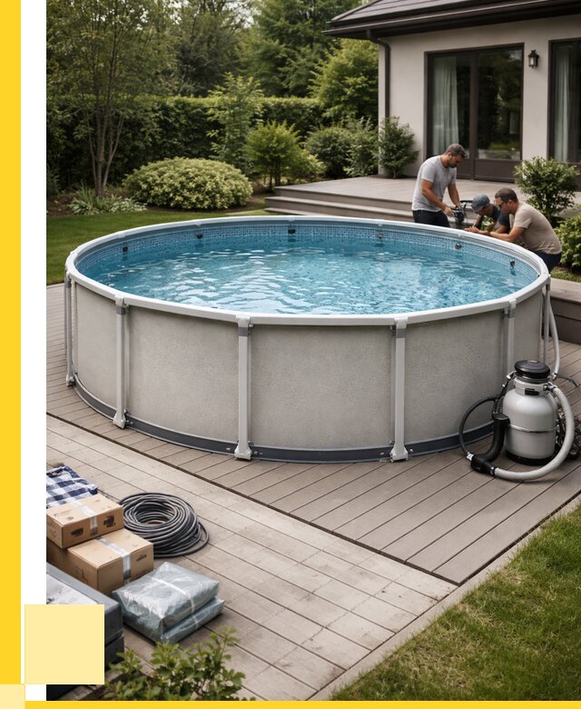 Купить каркасные бассейны в Скопине от 46895 р. | ЭриданСкп