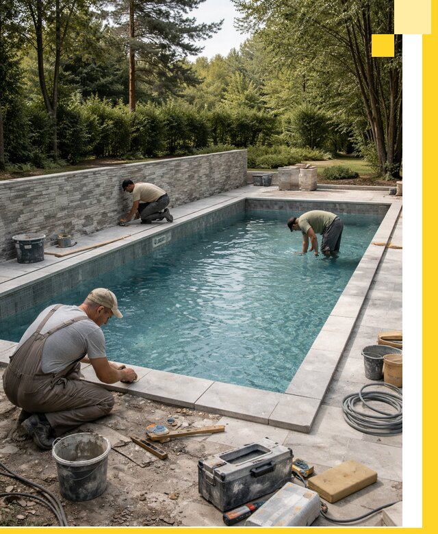 Проектирование и строительство частных бассейнов в Скопине