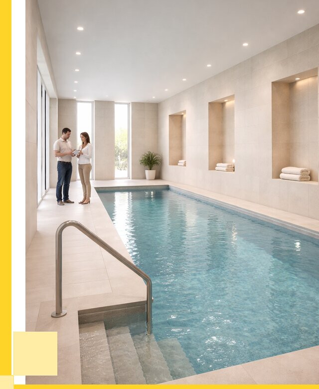 Бассейны в помещении под ключ в Скопине от 1563150 р. | ЭриданСкп