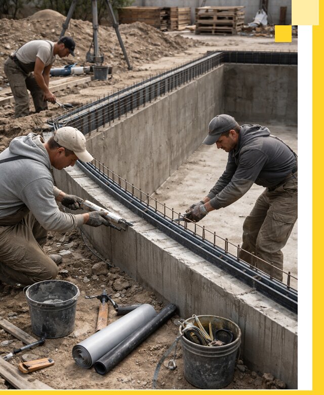 Качественный монтаж чаши бассейна в Скопине под ключ с гарантией