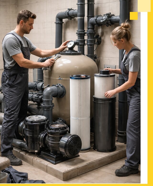 Фильтры и системы фильтрации для бассейнов в Скопине