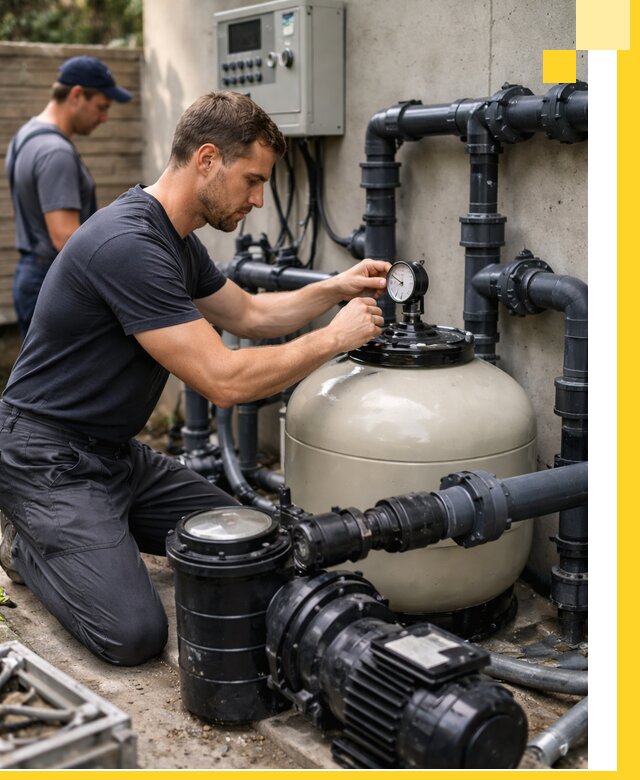 Поставка и монтаж фильтровального оборудования для бассейнов в Скопине