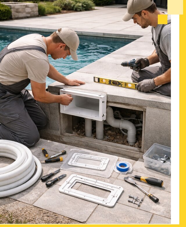 Поставка и установка скиммеров для бассейнов в Скопине