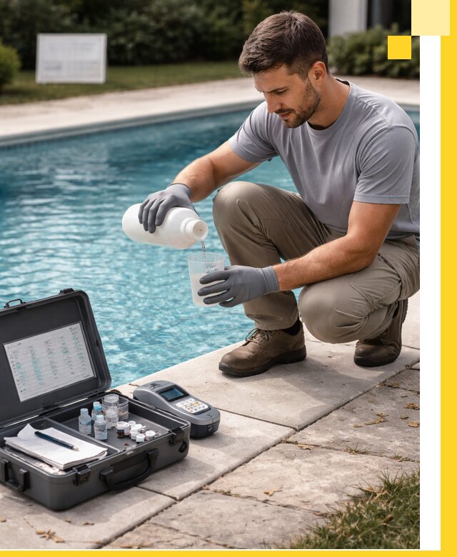 Профессиональная дезинфекция воды в бассейне в Скопине