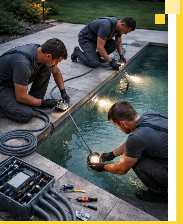 Профессиональное освещение бассейнов в Скопине: дизайн и монтаж