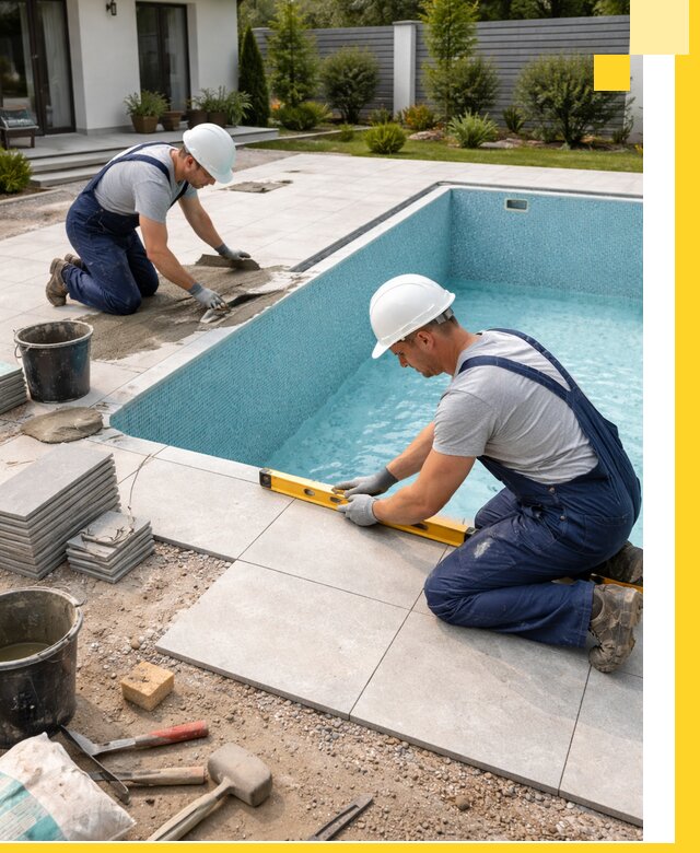 Строительство и монтаж плавательных бассейнов под ключ в Скопине