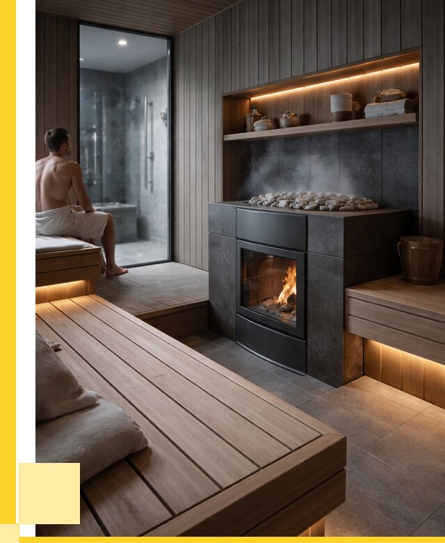 Проект сауны в частном доме в Скопине от 36474 р. | ЭриданСкп