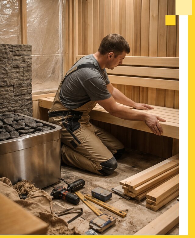 Сауны для дома под ключ с проектированием и монтажом в Скопине