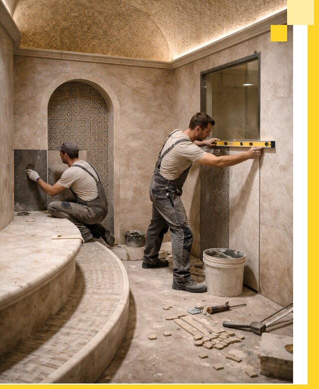 Проектирование и строительство саун с хамамом под ключ в Скопине