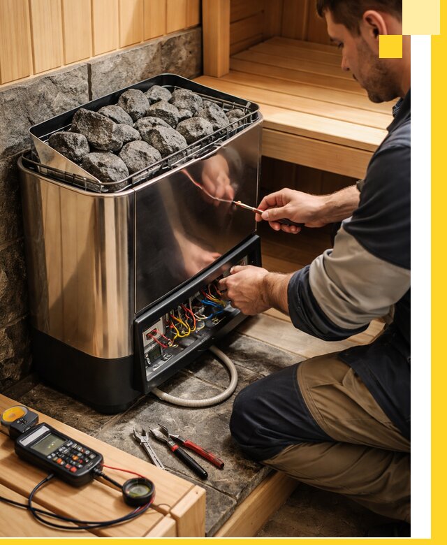 Продажа и установка электрокаменок для саун в Скопине