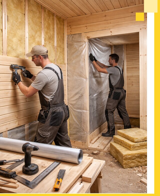 Бани под ключ в Скопине с проектом и полным монтажом