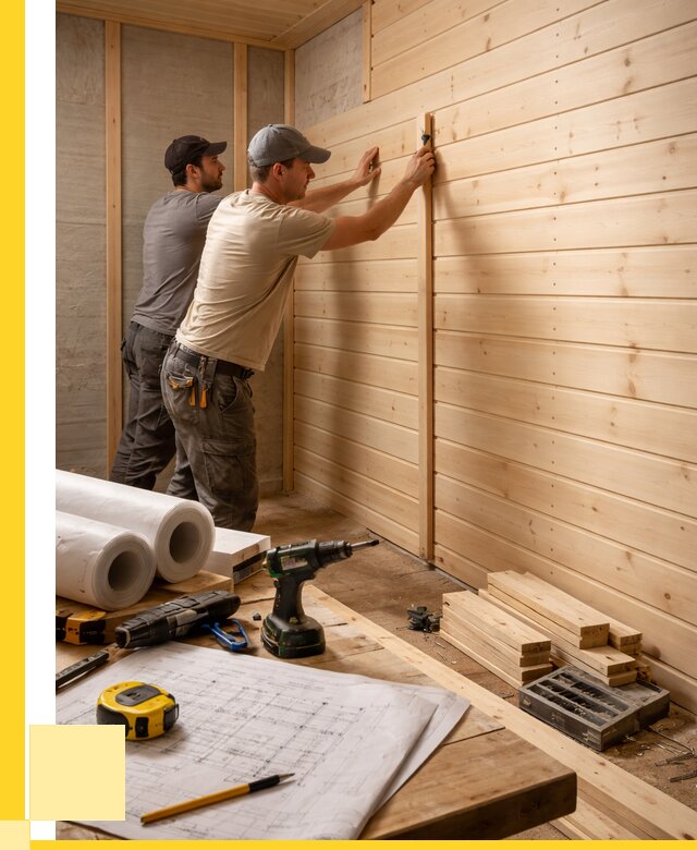 Обшивка бани вагонкой в Скопине от 1251 р., ЭриданСкп