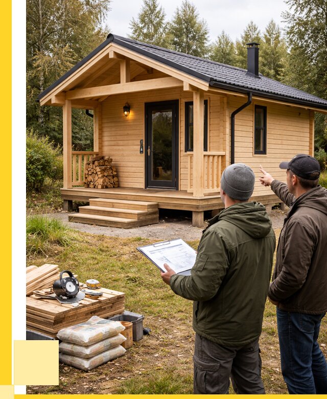 Каркасные бани под ключ в Скопине от 312630 р. | ЭриданСкп