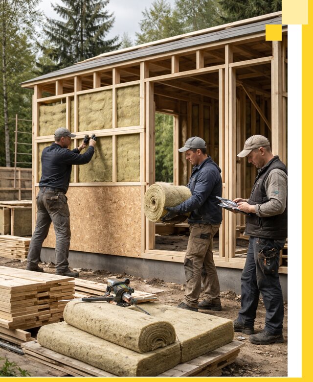 Проектирование и строительство каркасных бань в Скопине под ключ