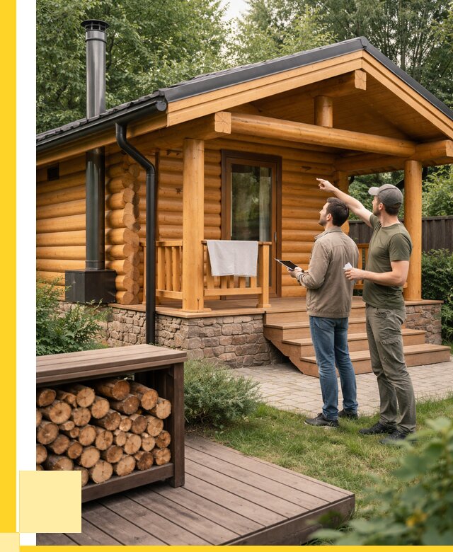 Бани для дачи под ключ в Скопине от 260525 р. | ЭриданСкп