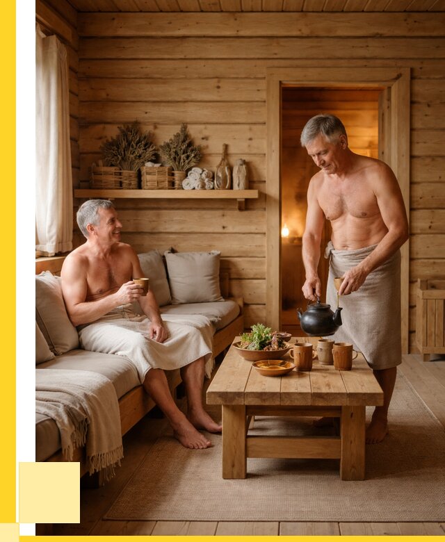 Бани с комнатой отдыха под ключ в Скопине от 468945 р. | ЭриданСкп