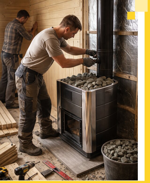 Проектирование и строительство парилок для бани в Скопине под ключ