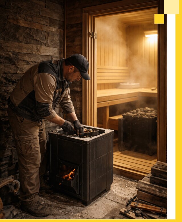 Строительство бани с сауной под ключ в Скопине от проекта до сдачи