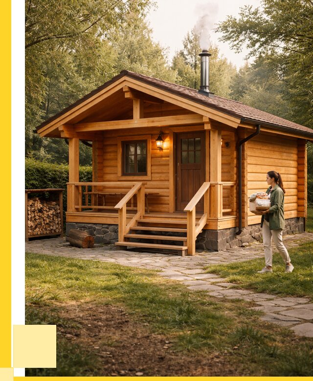 Купить баню под ключ в Скопине от 677365 р. | ЭриданСкп