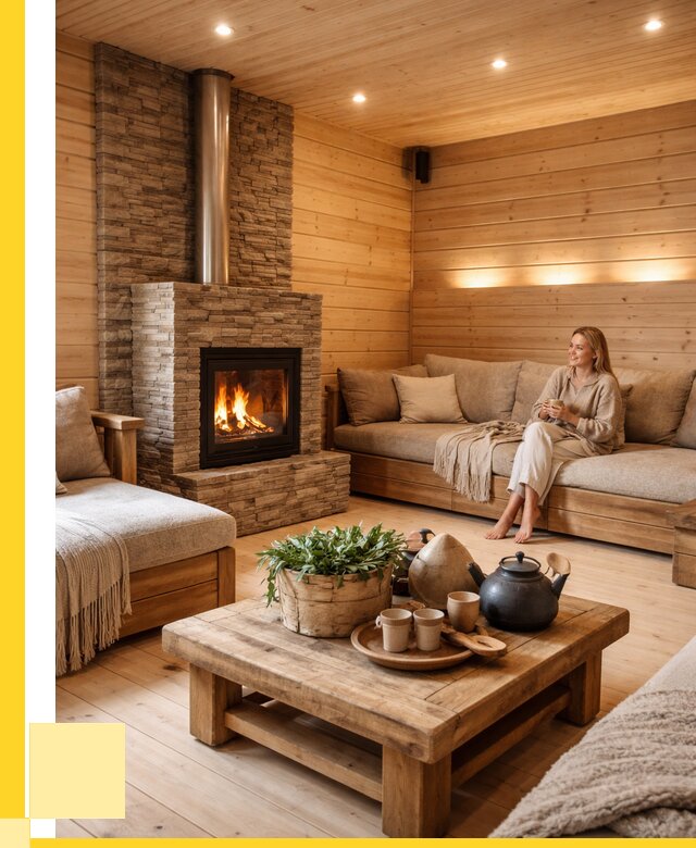 Проект бани с комнатой отдыха в Скопине от 36474 р. | ЭриданСкп